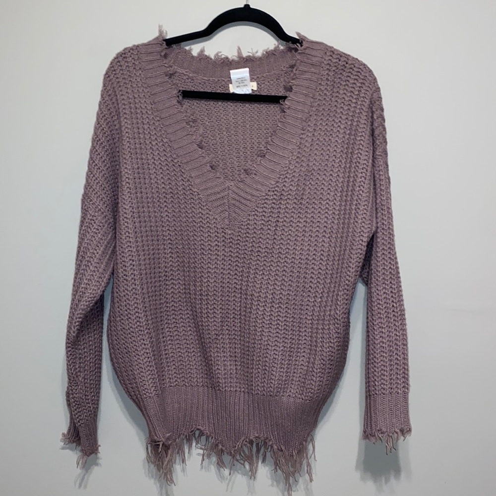Purple Sweater